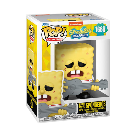 Funko POP! TV: Spongebob Squarepants 25th Anniversary - Spongebob Squarepants with Guitar - Collectable Vinyl Figure - Gift Idea - Official…