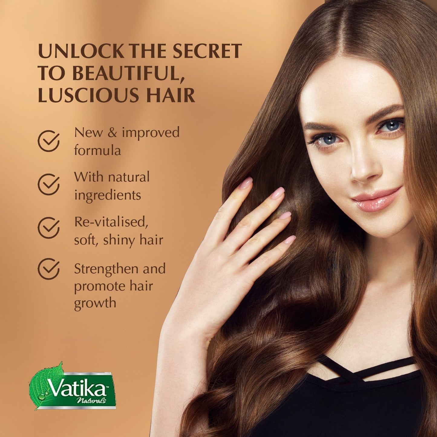 Vatika Naturals Hot Oil Hair Mask - Cactus & Garlic & Multivitamin for Dry, Damaged, Nourishing & Strengthening, Deep Conditioning for Soft, Smooth