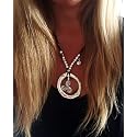 DoubleNine Boho Ethnic Choker Necklace Retro Infinite Coin Adjustable Choker Charm Simple Layering Cord Everyday Accessories for Women Girls (black)