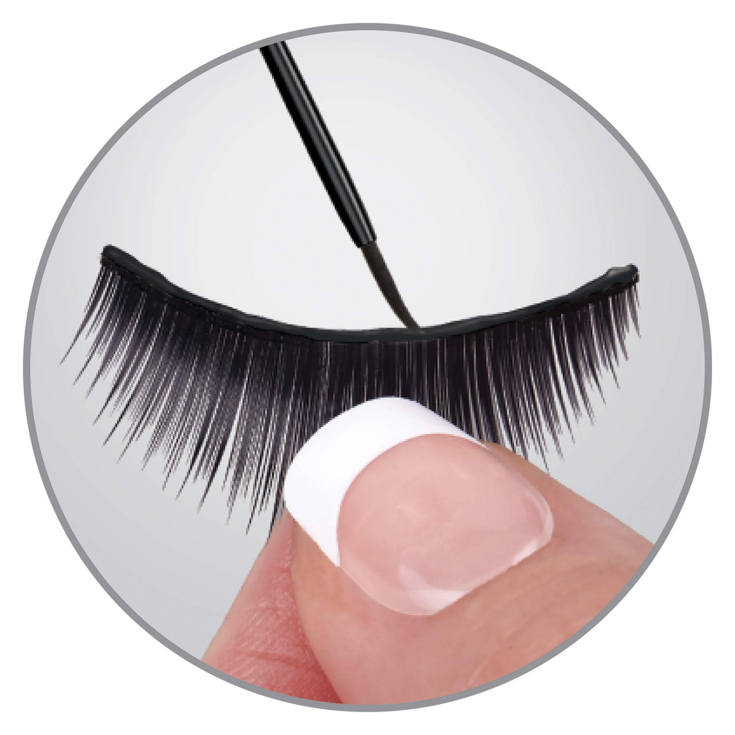 i•Envy Super Flex Brush Eyelash Adhesive Rubber Type Black 0.176 oz KPEG07