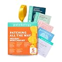 Patchology Patching All The Way Gift Set - Hydrating Under Eye Masks with Collagen, Retinol, Hyaluronic Acid - Christmas Gift & Beauty Stocking