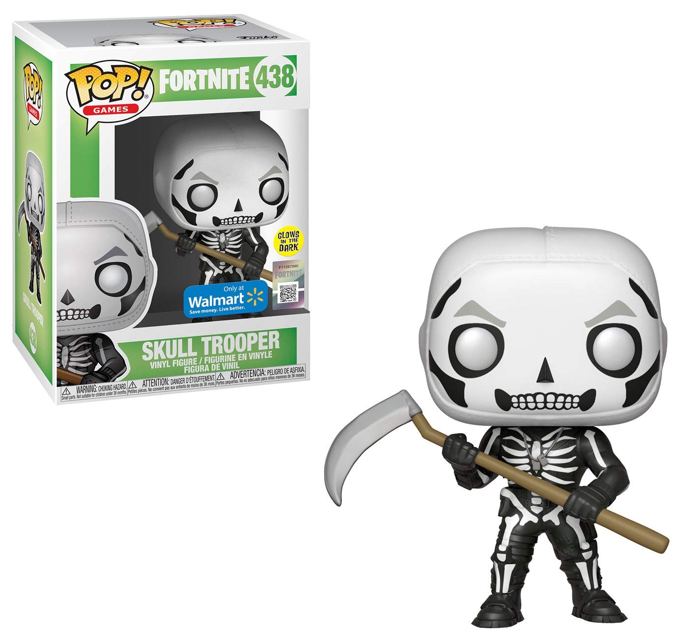 Funko Pop Skull Trooper Glows in The Dark 438