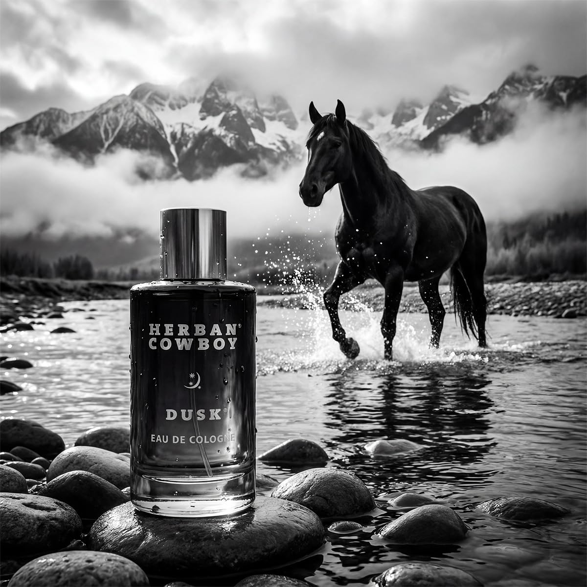 Herban Cowboy Dusk Men's Cologne with Hints of Cedar, Lavendar, Lime, and Sandalwood (1.7 fl oz)