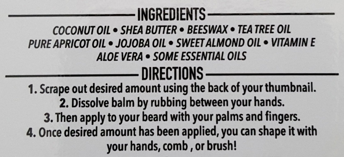 GRAVE BEFORE SHAVE Beard Balm, The Outdoorsman Blend, 2 oz Beauty and Personal Care Grave Before Shave