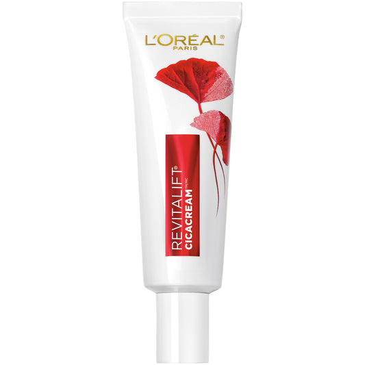 L'Oreal Paris Revitalift Cicacream Anti-Aging Face Moisturizer with Centella Asiatica for Anti-Wrinkle and Skin Barrier Repair, Fragrance Free