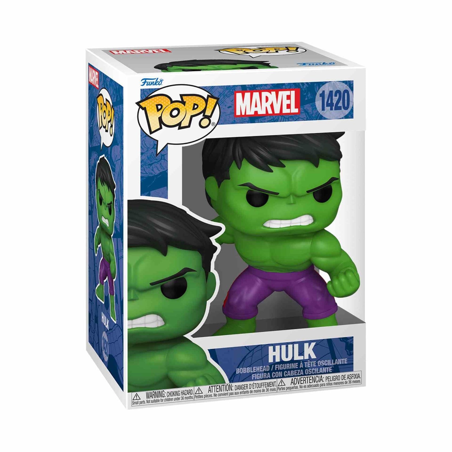 Funko Pop Marvel - Hulk - Marvel Comics - Collectable Vinyl Figure - Gift Idea - Official Merchandise - Toys for Kids & Adults - Superheroes Fans…