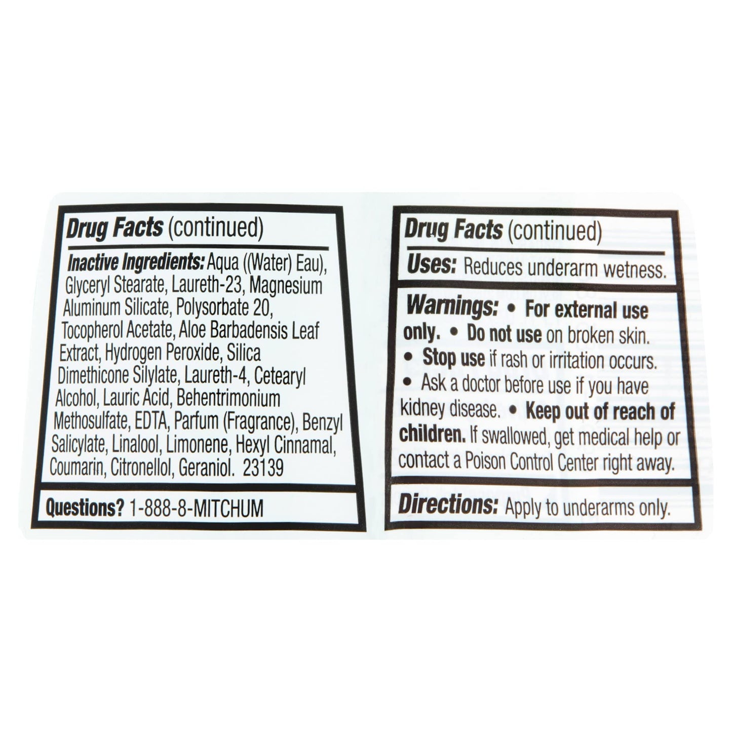 Mitchum Women Invisible Roll-On, Powder Fresh 1.7 oz (Pack of 4) Beauty and Personal Care Mitchum