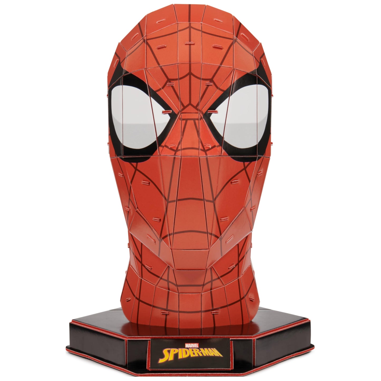 4D Build, Marvel Spider-Man 3D Puzzle Model Kit with Stand 82 Pcs | Spider-Man Desk Decor | Building Toys | 3D Puzzles for Adults & Teens 12+