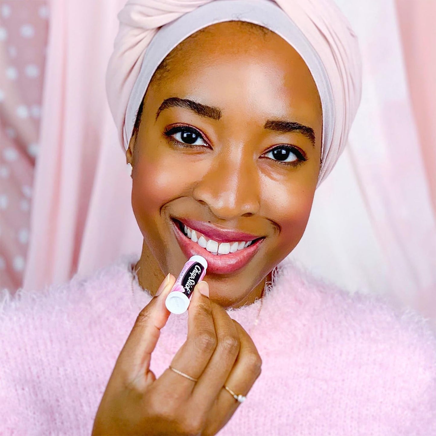 ChapStick Lip Balm, Cotton Candy - Fun & Yummy Moisturizing Lip Care for Dry, Cracked Lips, 0.15 Oz Ea