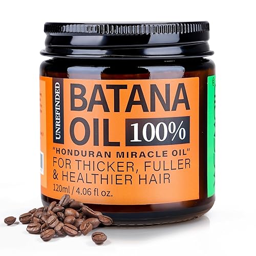 WEEMOTD Unrefined Batana Oil for Hair Growth, Dr. Sebi Raw Batana Oil from Honduras, Hair Mask Hair Growth oil with Organic and Natural Ingredients