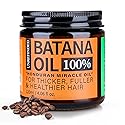 WEEMOTD Unrefined Batana Oil for Hair Growth, Dr. Sebi Raw Batana Oil from Honduras, Hair Mask Hair Growth oil with Organic and Natural Ingredients