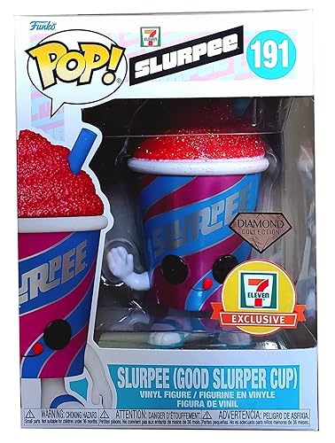 Funko Pop Slurpee Good Slurper Cup 191 Diamond Exclusive 7 Eleven 2022