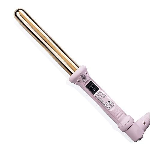 L'ANGE HAIR Ondulé 25MM Titanium Curling Wand | Professional Hot Tools Curling Iron 1 Inch | Salon Hair Styling Wands for Beach Waves | Best Hair