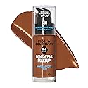 Revlon Liquid Foundation, ColorStay Face Makeup for Normal & Dry Skin, SPF 20, Longwear Medium-Full Coverage with Natural Finish, 410 Cappuccino, 1 fl