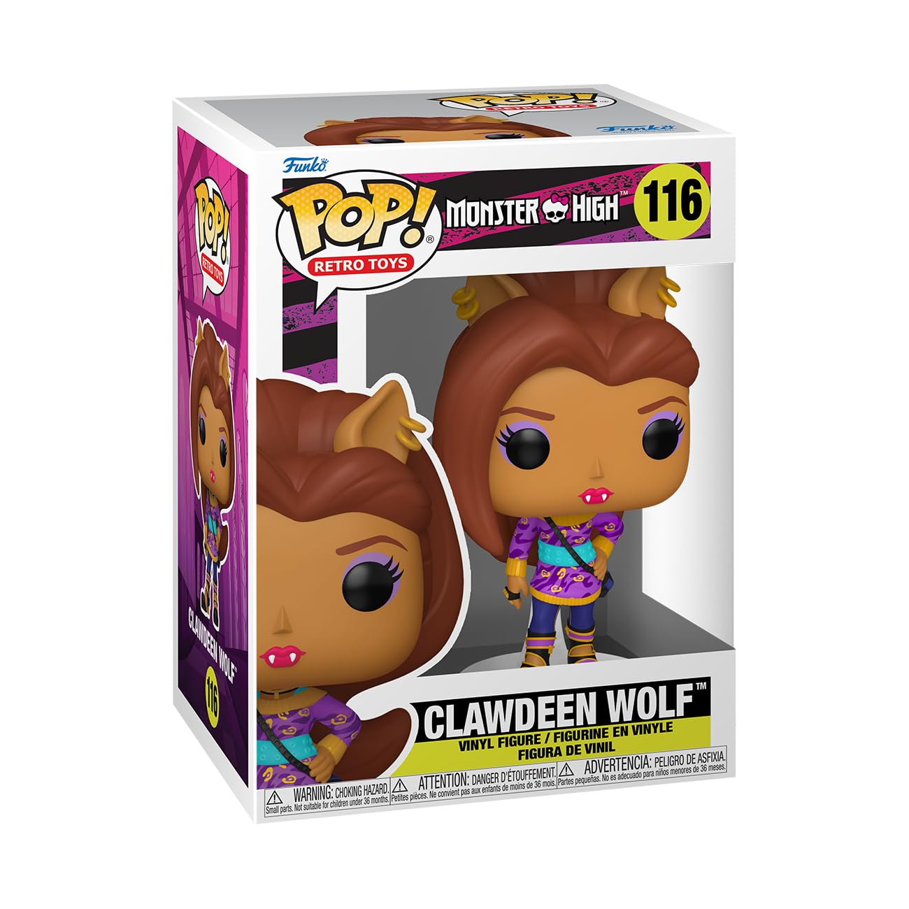 Funko POP! Vinyl: Monster High - Clawdeen Wolf - Collectable Vinyl Figure - Gift Idea - Official Merchandise - for Kids & Adults - TV Fans - Model…