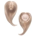 ADD-ON TOP Human Hair/HF Synthetic Blend Topper by Envy, 6PC Bundle: Topper, 4oz Mara Ray Luxury Shampoo, Conditioner, & The One Hair Mask, Wide Tooth