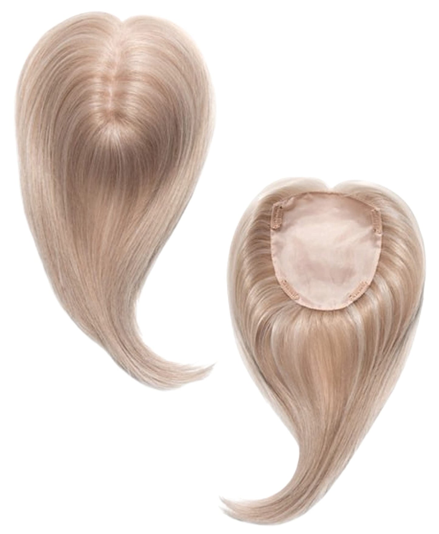 ADD-ON TOP Human Hair/HF Synthetic Blend Topper by Envy, 6PC Bundle: Topper, 4oz Mara Ray Luxury Shampoo, Conditioner, & The One Hair Mask, Wide Tooth