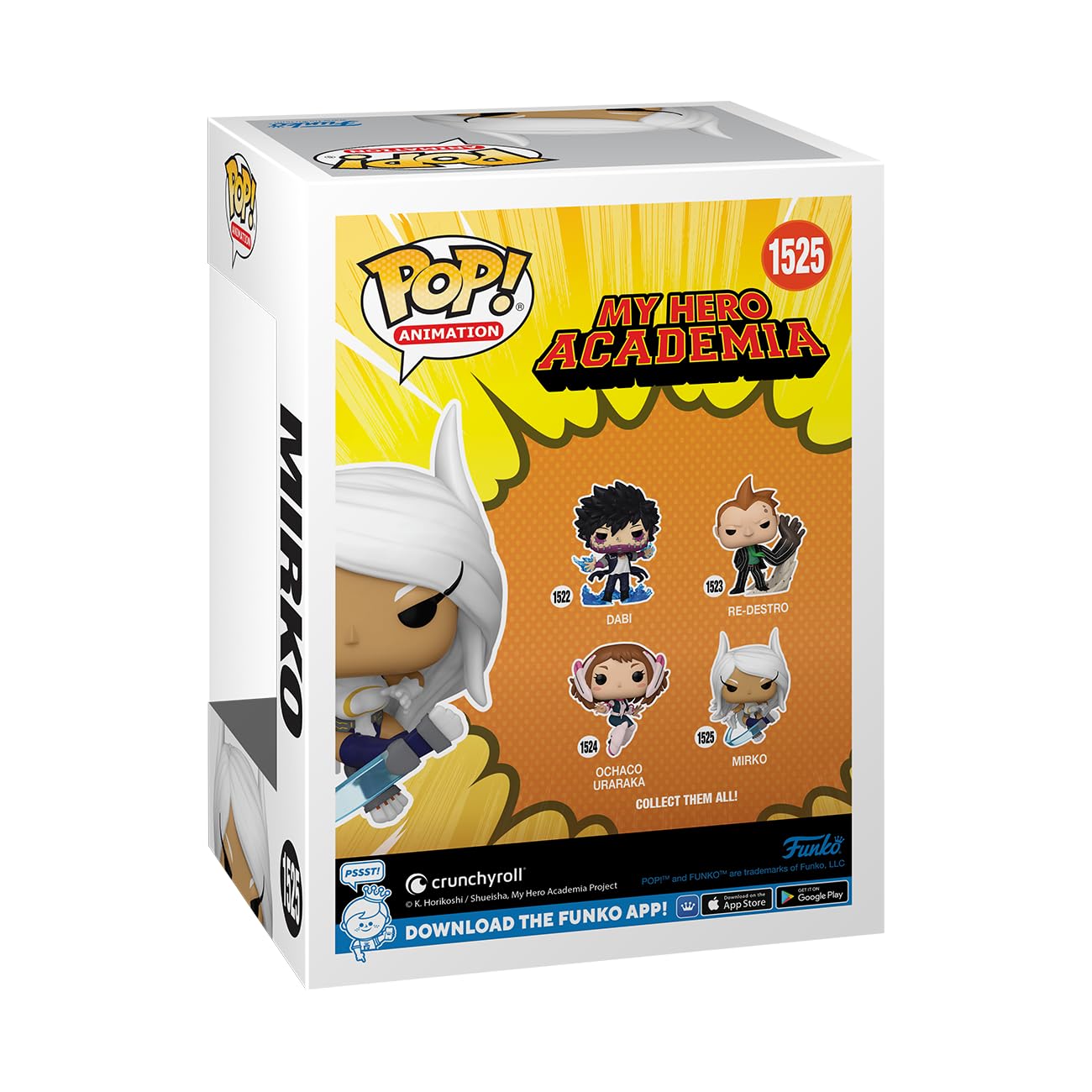 Funko POP! Animation: My Hero Academia (MHA) - Rumi Usagiyama - (MHA) 2 - Mirko - Collectable Vinyl Figure - Gift Idea - Official Merchandise…
