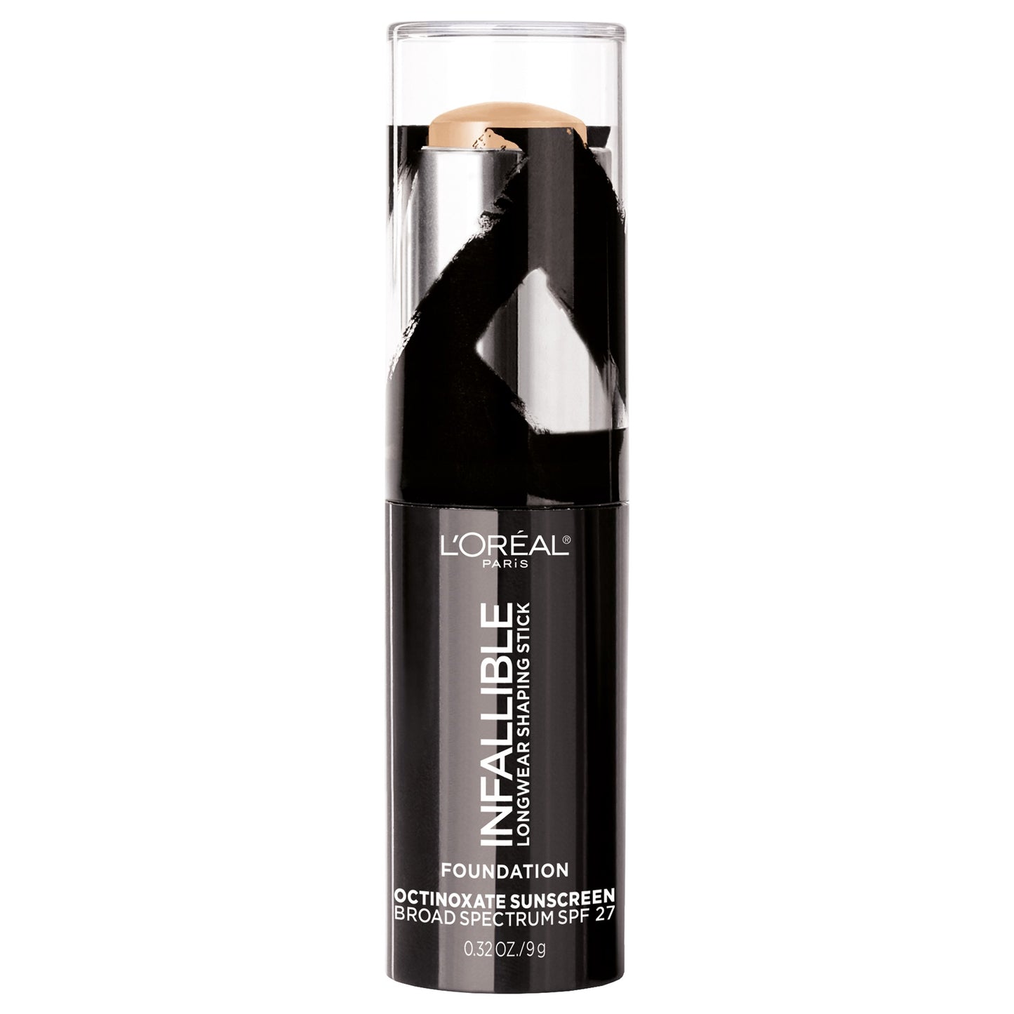 L'Oreal Paris Makeup Infallible Longwear Shaping Stick Foundation, 405 Sand, 1 Tube, 0.32 Ounce