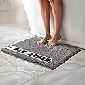 Muddy Mat Chenille Bathroom Rugs Quick Dry Microfiber Mats Non Slip Washable, Extra Thick, Soft and Highly Absorbent Bath Mats for Bathroom, Kitchen…