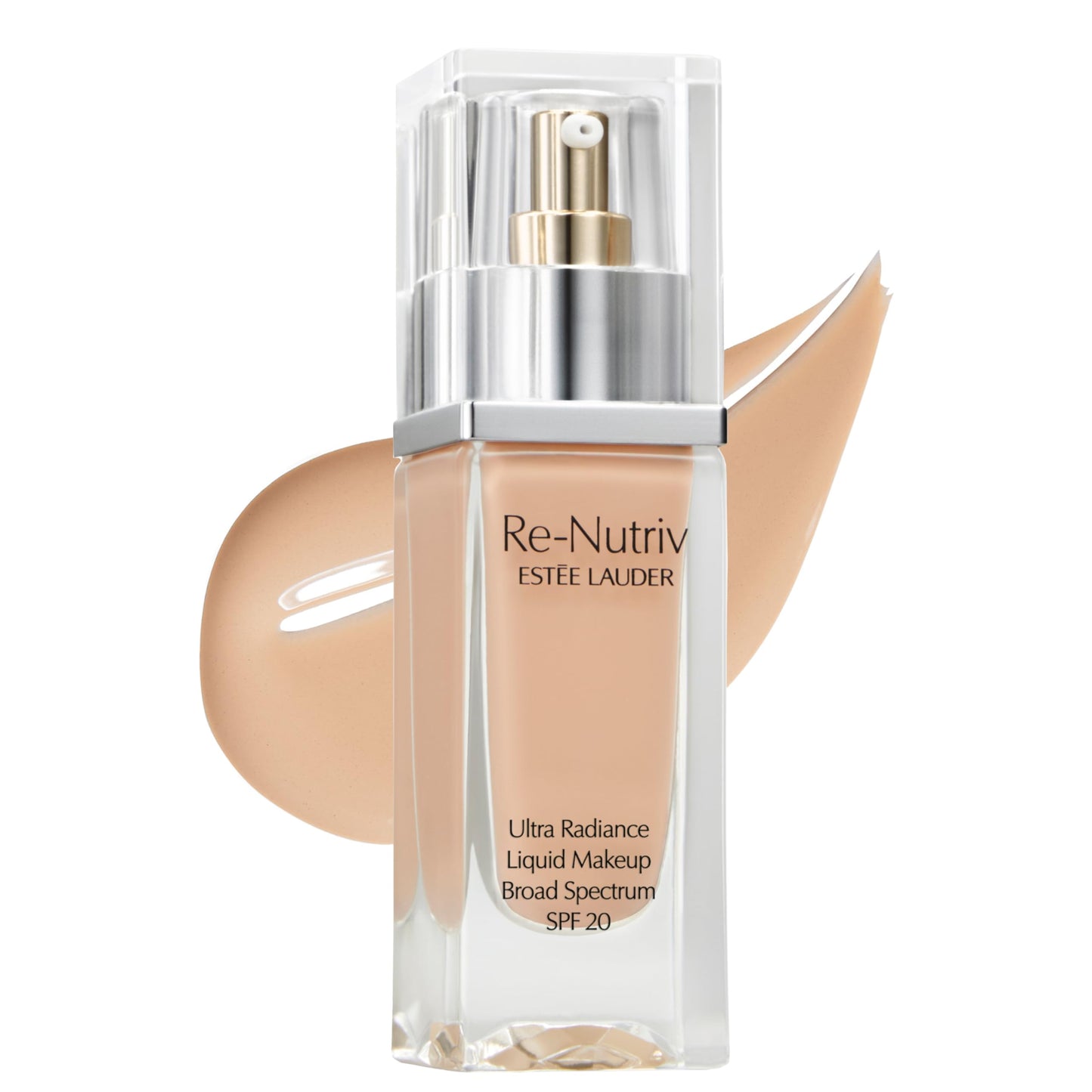 Estée Lauder Re-Nutriv Ultra Radiance Liquid Foundation SPF 20 | Luxurious, Hydrating, Long-Wearing, 1 Fl Oz, 2W1 Dawn