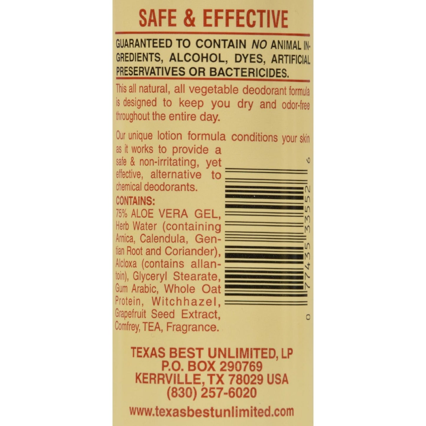 Liphontcta Liphontcta Alvera All Natural Roll-On Deodorant Aloe Garden sculpture outdoor decoration Beauty and Personal Care Sootoogoo