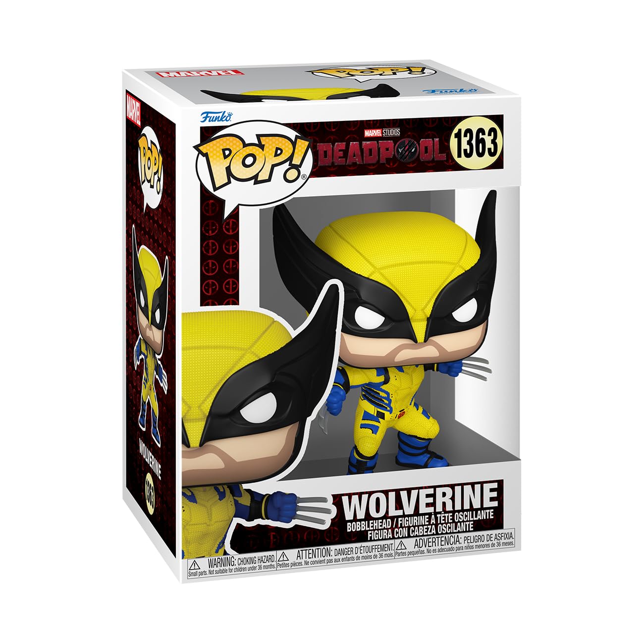 Funko POP! Marvel: Deadpool & Wolverine - Wolverine - Collectable Vinyl Figure - Gift Idea - Official Merchandise - for Kids & Adults - Movies Fans…