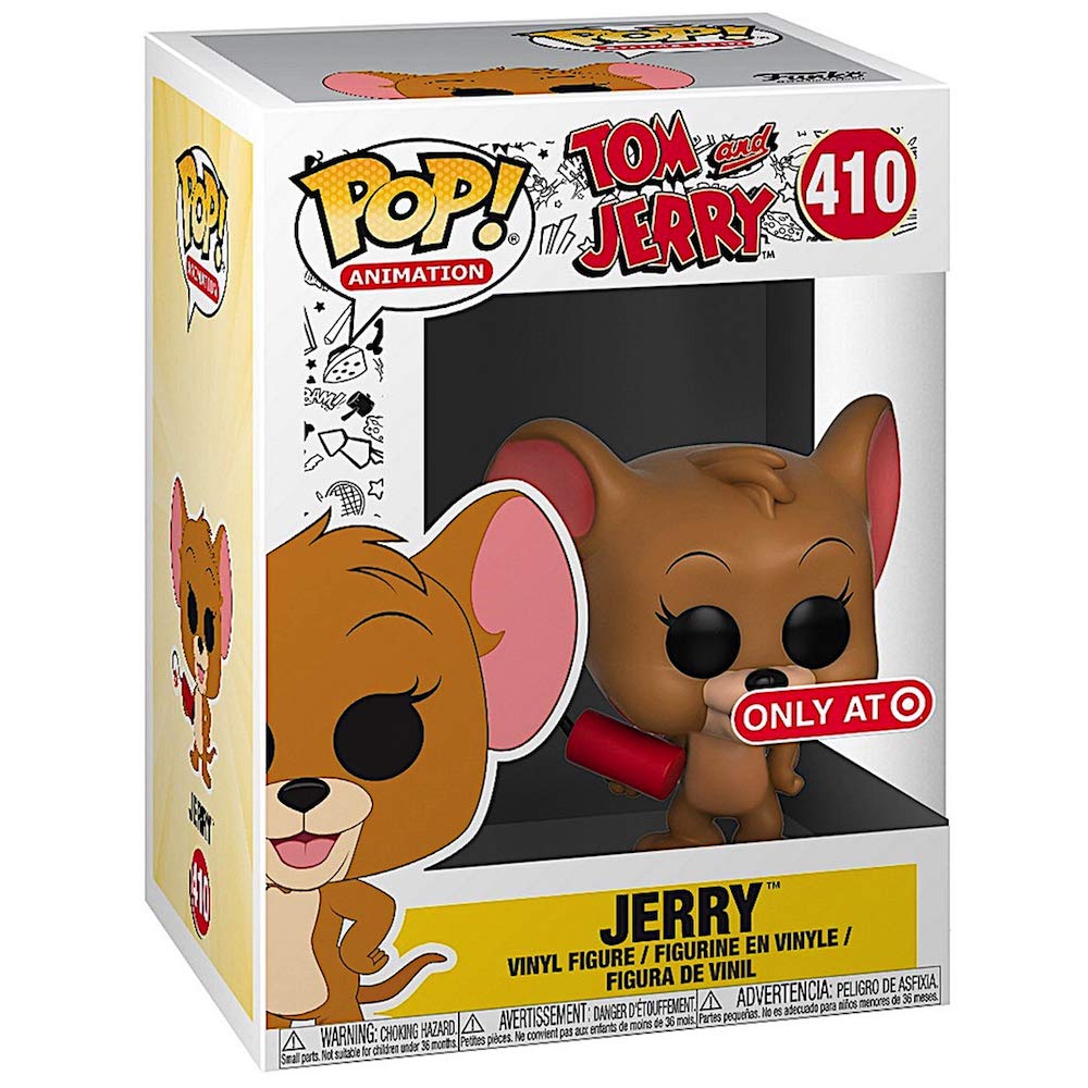 Funko Pop! Tom & Jerry / Jerry with Explosives (Target Exclusive) Vinyl Figure # 410