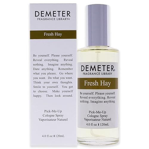 Demeter Fresh Hay Eau de Cologne Spray for Women, 4 Ounce