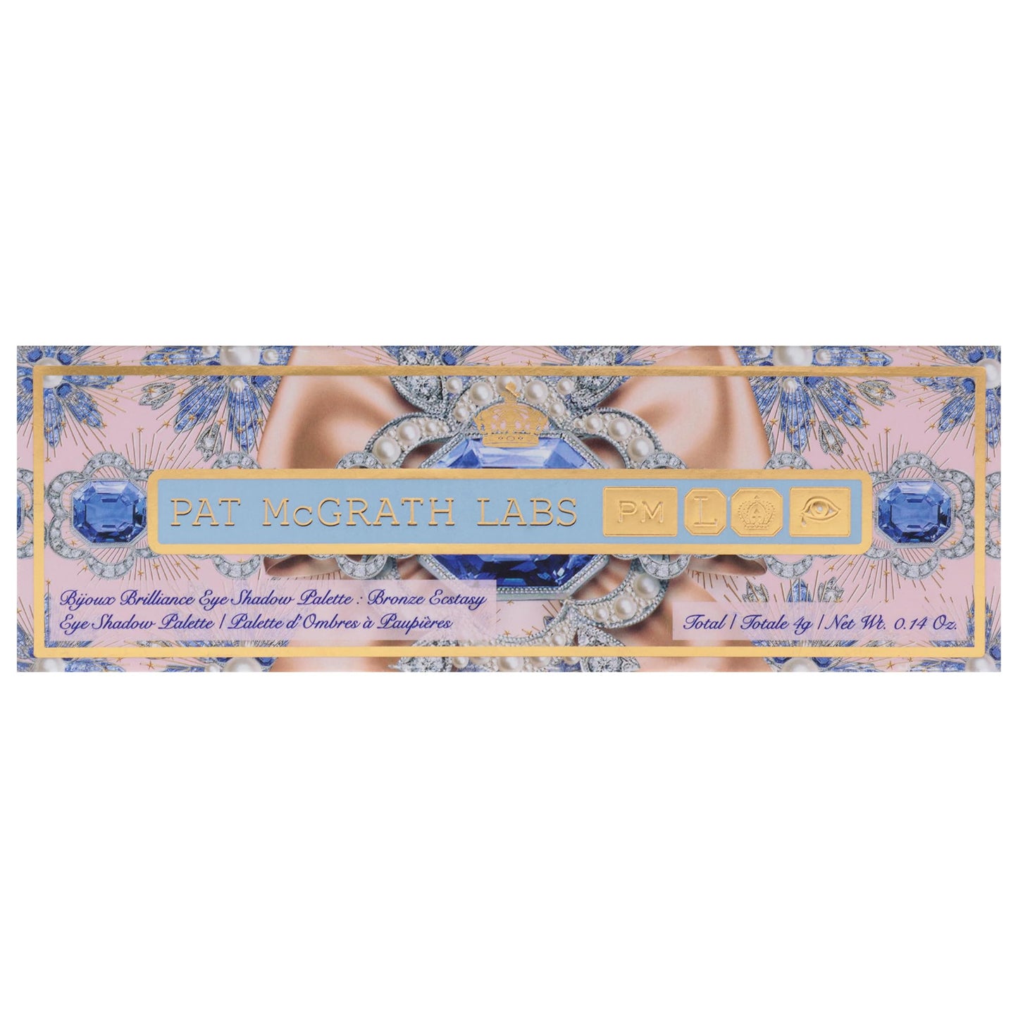 Pat Mcgrath Labs Bijoux Brilliance Eye Shadow Palette - Bronze Ecstasy for Women - 0.14 oz Eye Shadow