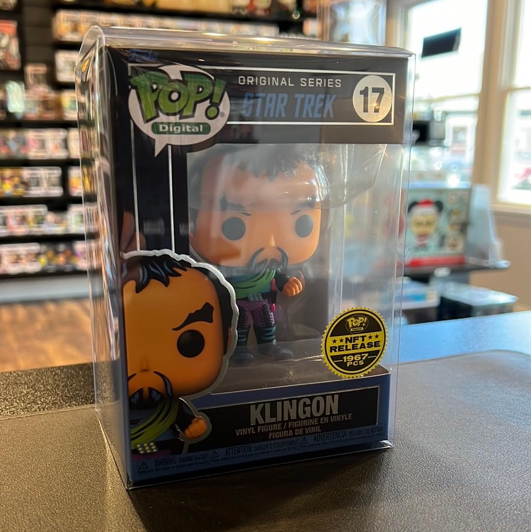 Funko Pop Digital: Star Trek KLINGON Legendary Black Light Physical Redemption