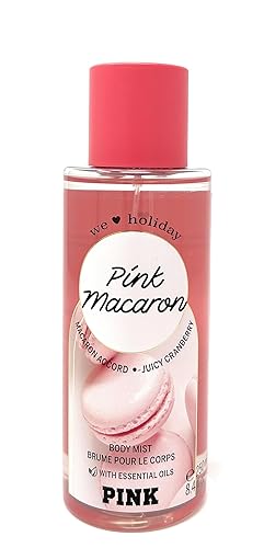 Victoria's Secret Pink Body Mist Pink Macaron, 8.4 Fl Oz