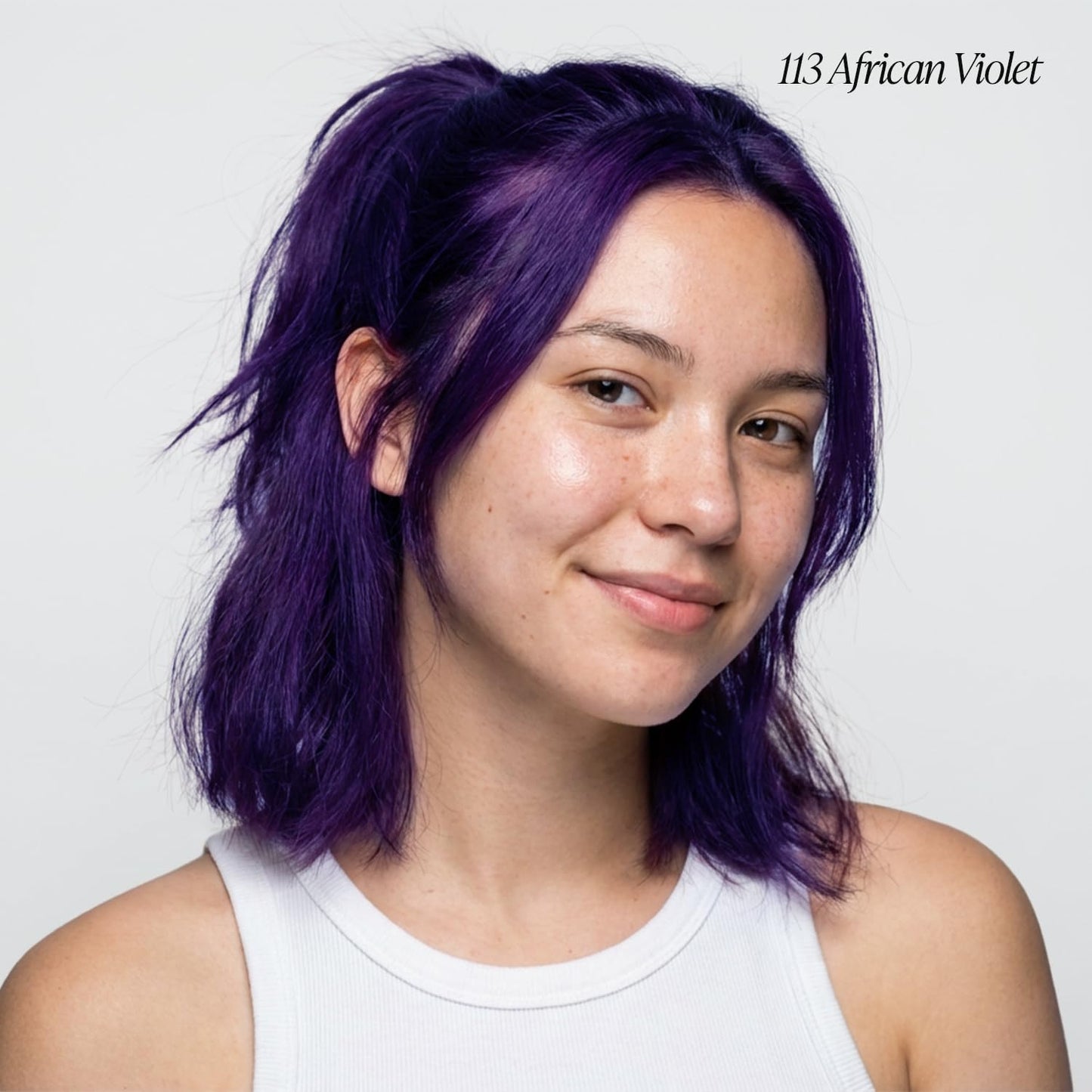 Adore Semi Permanent Hair Color (113 African Violet) (2 Pack) | Vegan & Cruelty-Free Purple Hair Dye | No Ammonia, No Peroxide, No Alcohol | 4 Fl Oz