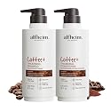 ALFHEIM Coffee+ Thickening Shampoo & Conditioner Set for Fine & Thinning Hair with Caffeine, Biotin & Arabica Coffee Oil - Strengthening, Moisturizing
