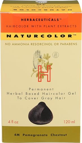 naturcolor Haircolor Hair Dye - Pomegranate Chestnut, 4 Fl Oz (4M)