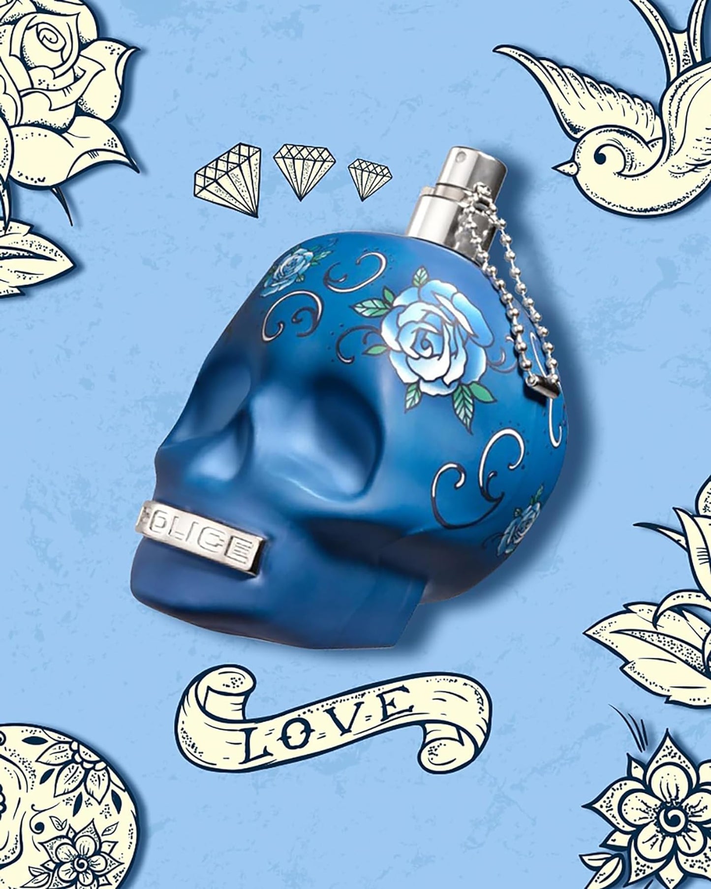 Police To Be Tattooart For Man Fragrance For Men - Mysterious And Elegant Scent - Intriguing Base Of Amberwoods And Tonka Beans - For A Man Who Likes