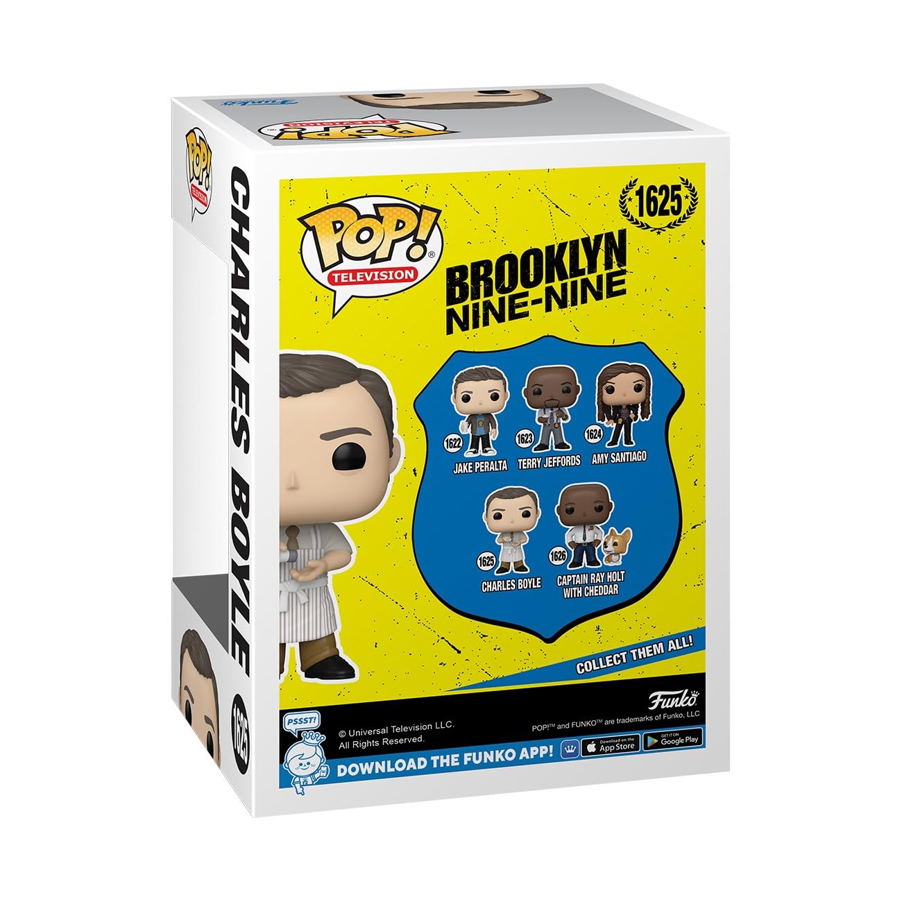 Funko POP TV: Brooklyn Nine Nine - Charles Boyle - Collectable Vinyl Figure - Gift Idea - Official Merchandise - for Kids & Adults - TV Fans - Model…