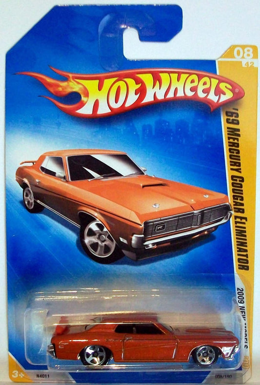 Hot Wheels 2009 New Models Tan 69 Mercury Cougar Eliminator