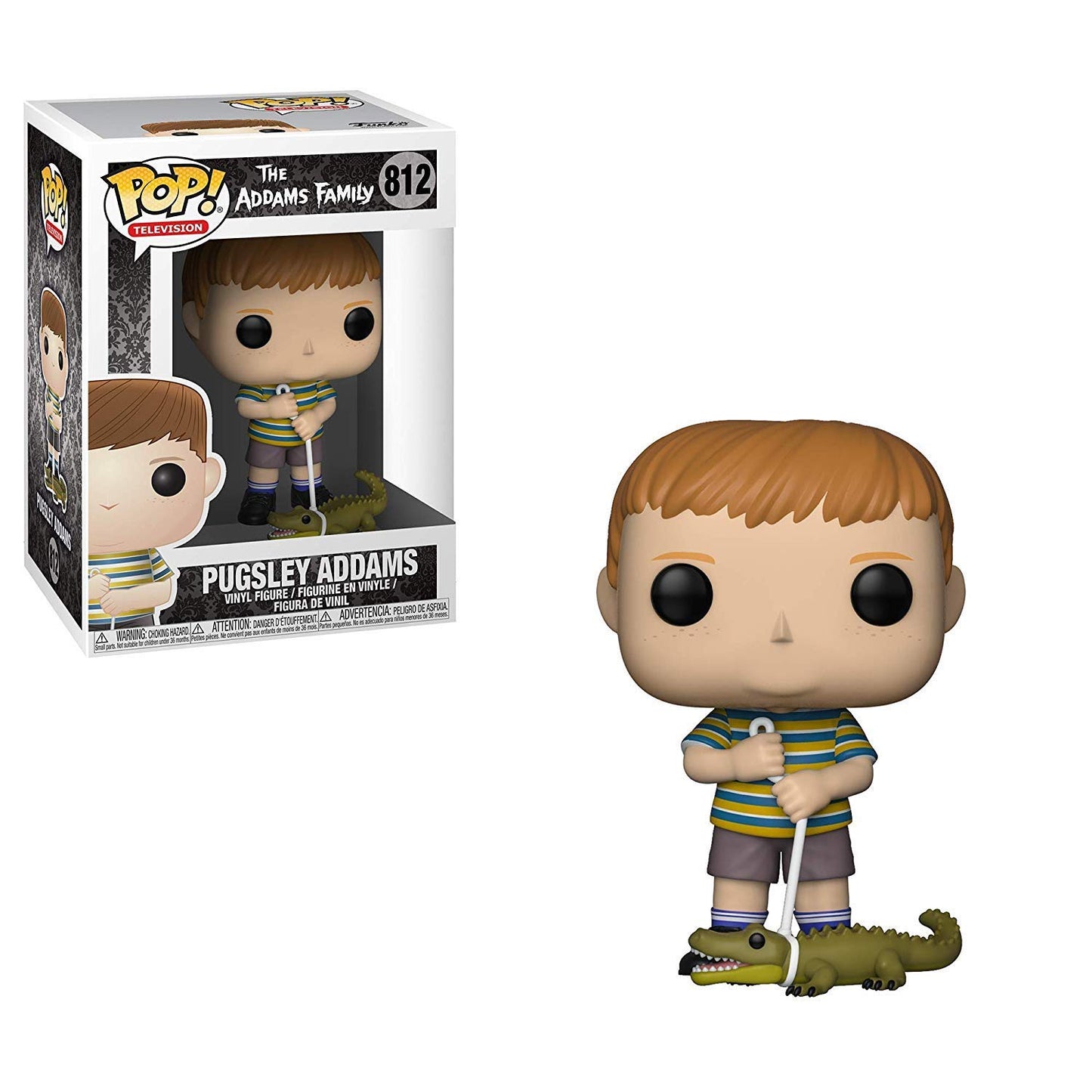 Funko Pop! TV: The Addams Family - Pugsley, Multicolor