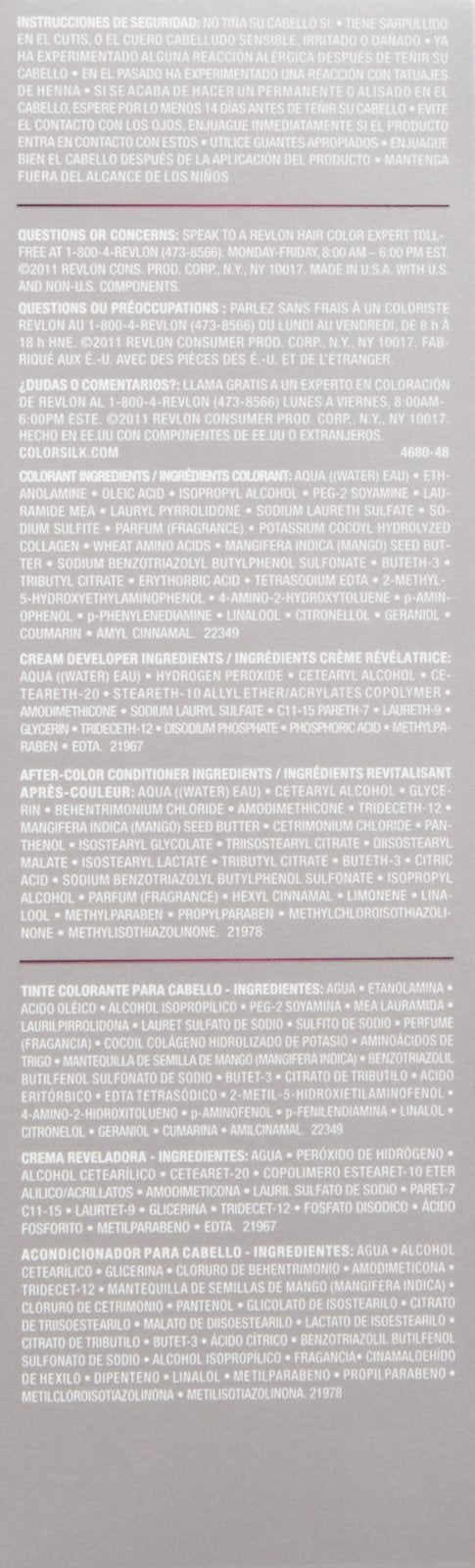 Revlon ColorSilk Luminista Haircolor, Deep Red