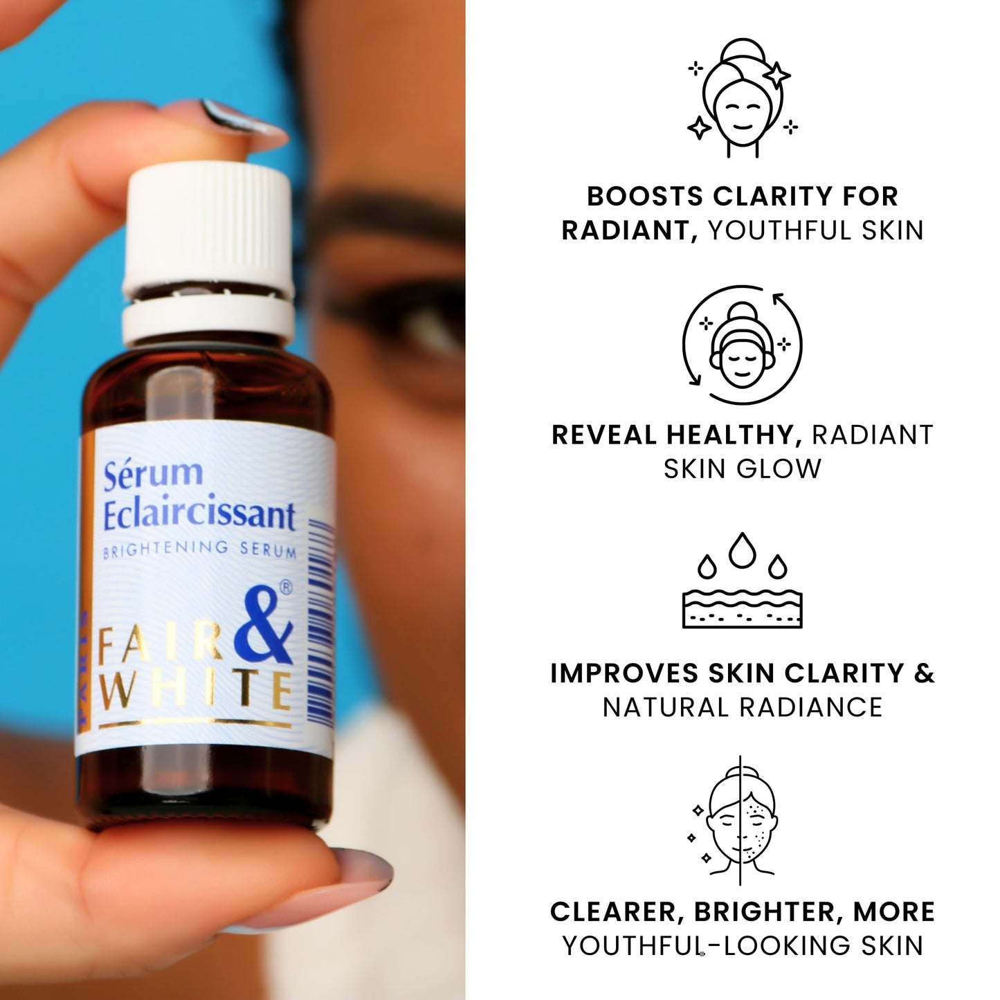 FAIR & WHITE Original Brightening Serum - 1 fl oz / 30ml Beauty & Personal Care FAIR & WHITE