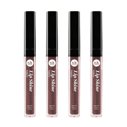 NICKA K NEW YORK Lip Shine, Cosmetics, vibrant colors, bright colors, shining lips, lip shine, long lasting (AMZ237) Beauty & Personal Care NICKA K NEW YORK