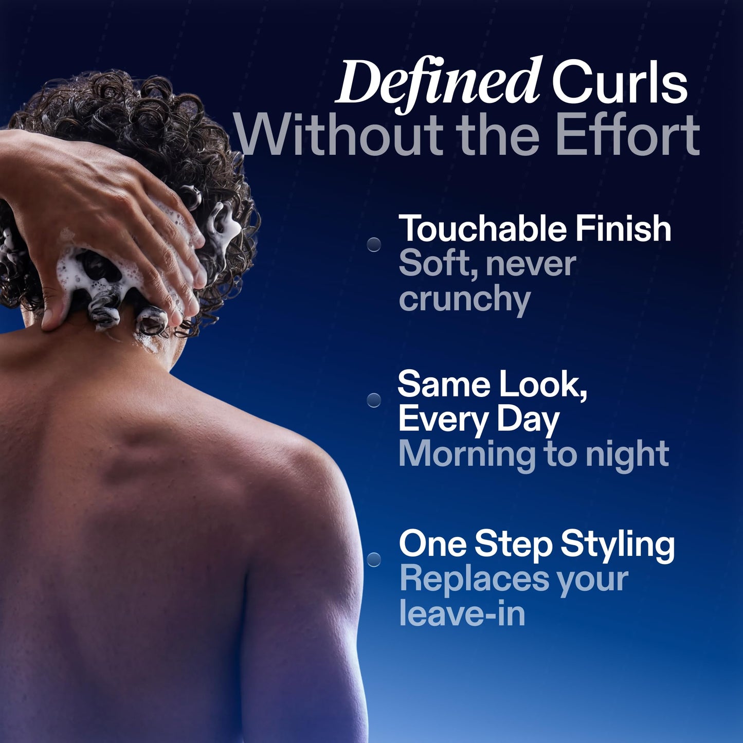 Simpletics Curl Mousse for Curly, Wavy & Coily Hair - Lightweight Curl Defining Foam with Soft Hold, Frizz Control, Volume & Warm Vanilla Scent - No