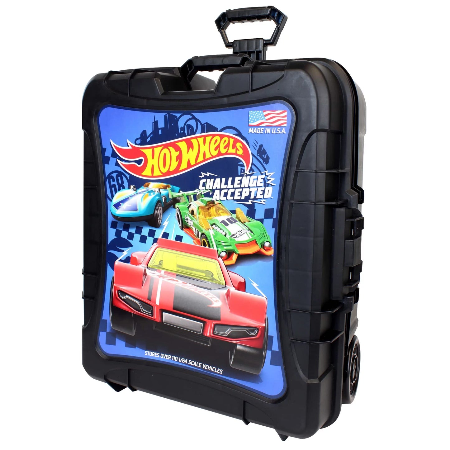 Hot Wheels 110 Car Carry Case., Black, Casual