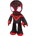 Mattel Marvel Plush Talkers Soft Toy, 11.75-Inch Miles Morales Figure with 10 Sounds & Phrases