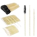 200 sets of false eyelashes kits, disposable micro cotton swabs, and they are matched with false eyelash brushes, lip brushes, mascara brushes,