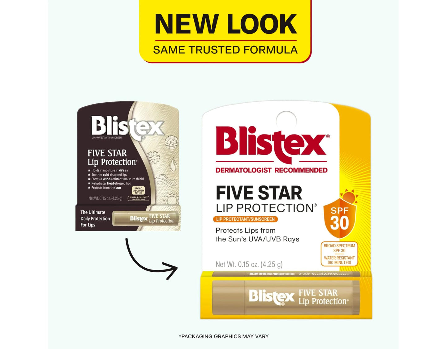 Blistex SPF 30 Five Star Lip Protection 0.15oz per Tube (10 Pack) Beauty and Personal Care Blistex