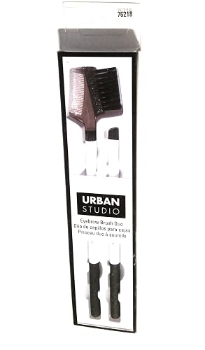 Cala White eyebrow brush duo