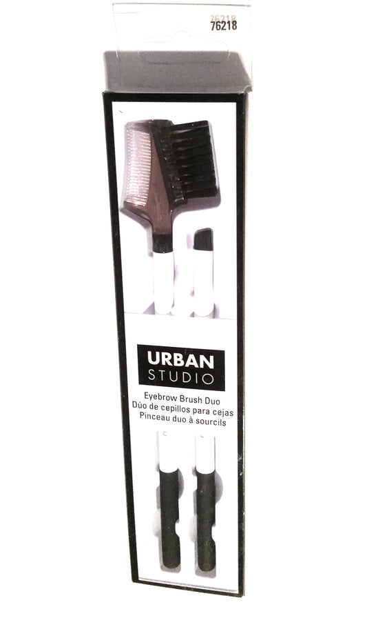 Cala White eyebrow brush duo