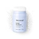 TRUHAIR Color Cushion Thickening Hair Filler & Root Cover Up Powder - Oil Absorbing Hair Fibers for Thinning Hair - Instant Volume, Gray Coverage